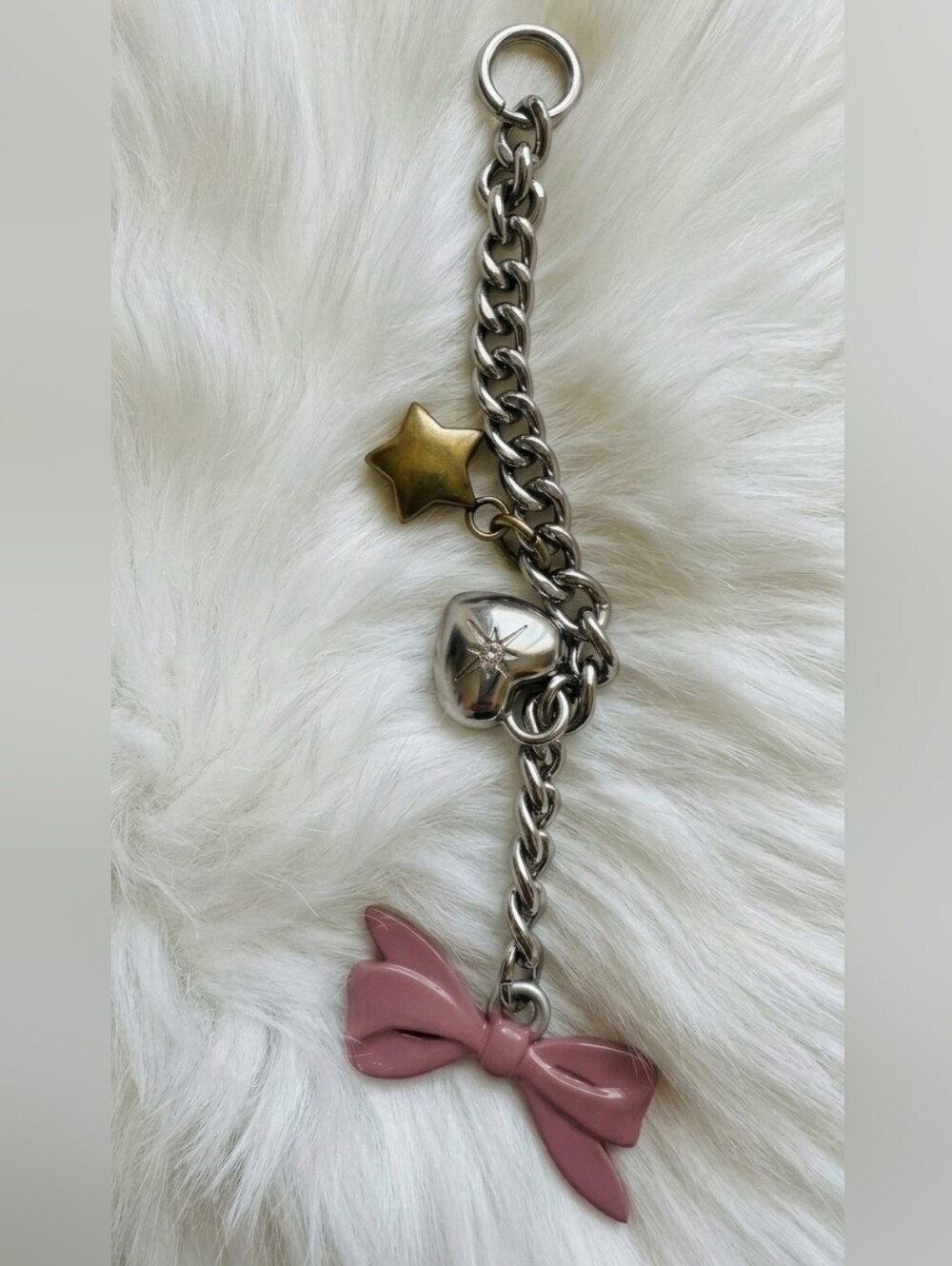 Coach Rogue 31 LL Bow Star Cluster Bag Charm